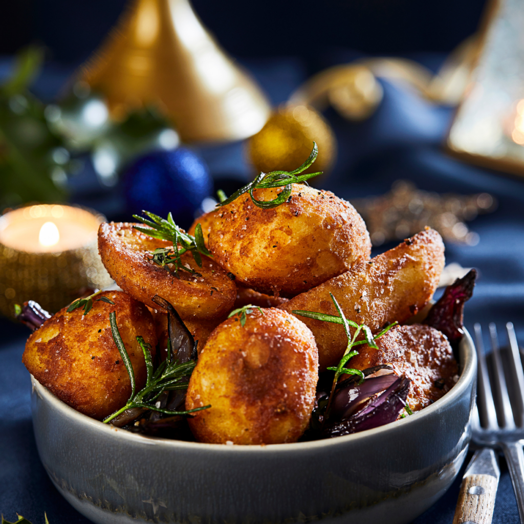 Christmas with Trevors Foodservice - Country Range Roasted Potatoes in Duck Fat 