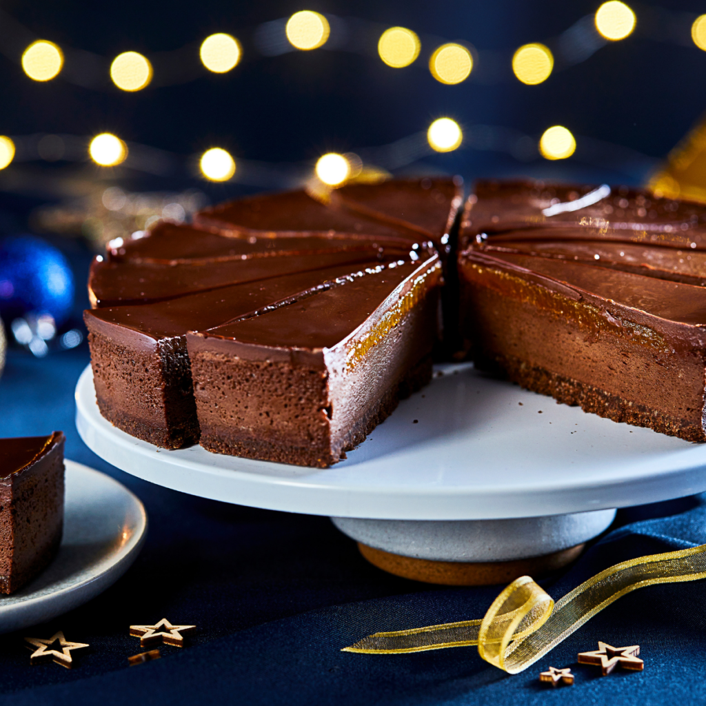 Christmas with Trevors Foodservice - Chocolate Orange Cheesecake