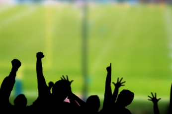Celebrations at Football Stadium